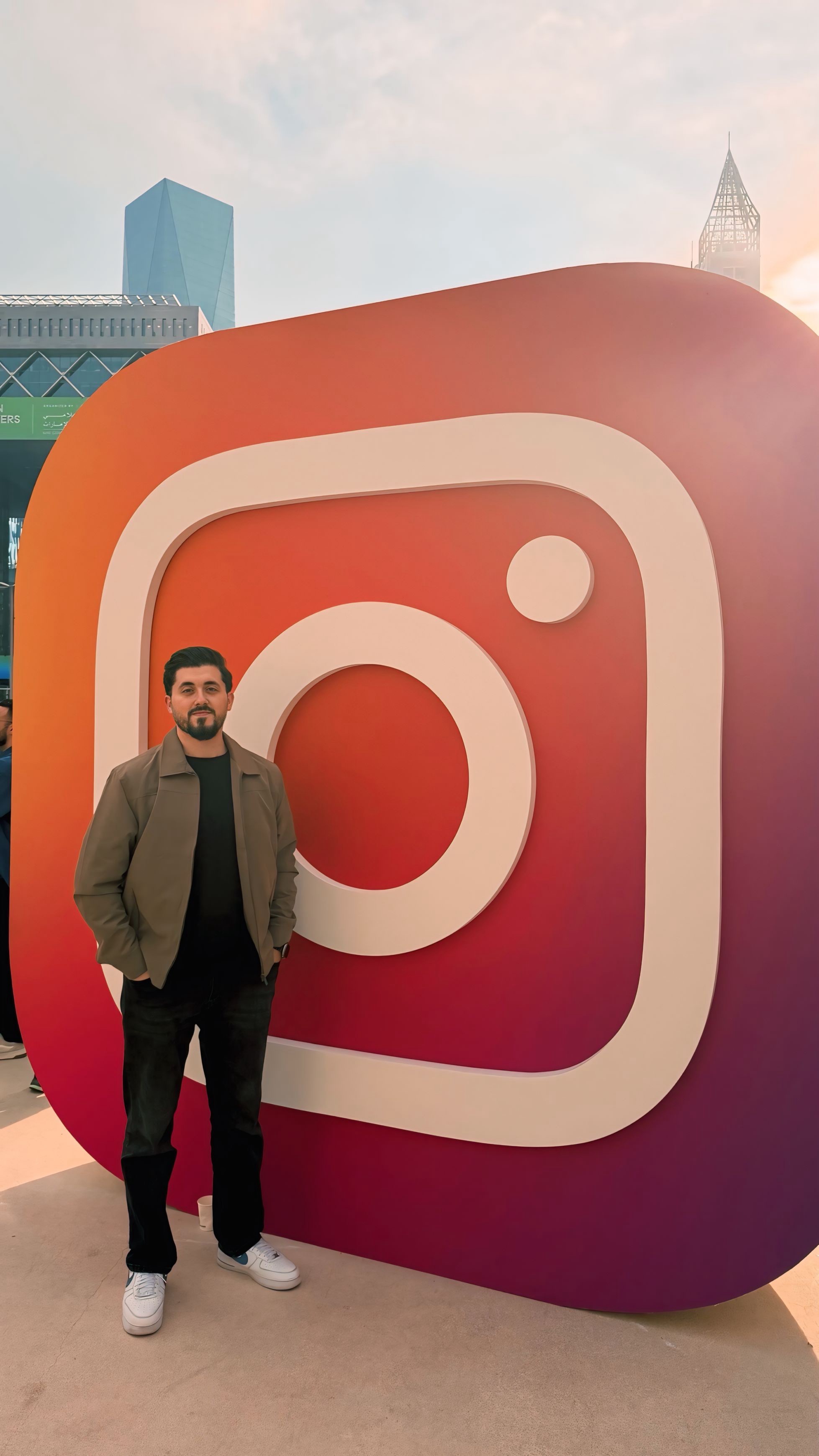 Owheeb at Instagram Event in Dubai